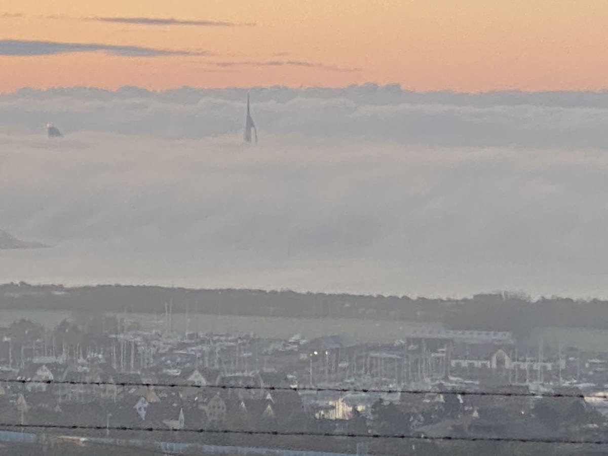 westonam71's tweet photo. @metoffice Portsmouth from Portsdown Hill https://t.co/6uFSfv75qd