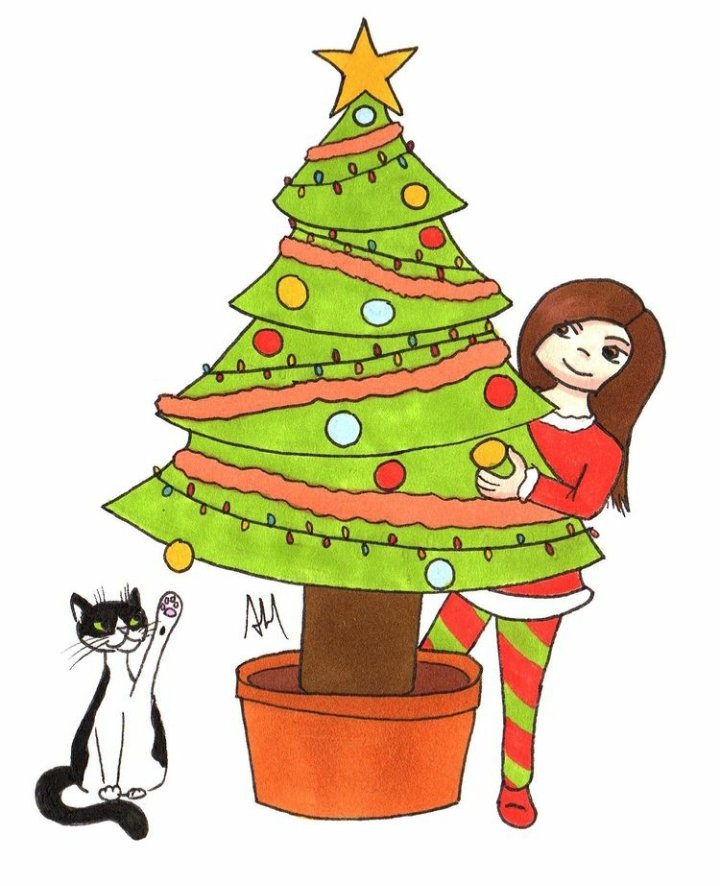 Advent day 8
•
#illustration #illustrator #illustratoroninstagram #illustratorofinstagram #artist #art #marker #colour #markerpen #ink #self #cartoon #happy #cute #christmastree #santa #cat #chrimbo #december #Christmas #winter #advent
