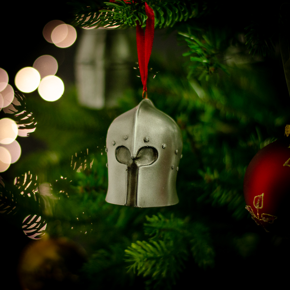 TheKnightShop's tweet photo. @absoluteradio @bushontheradio @bushontheradio it may not be an animal bauble but our Medieval Helmet Baubles are certainly unique! https://t.co/4NhHba2usk