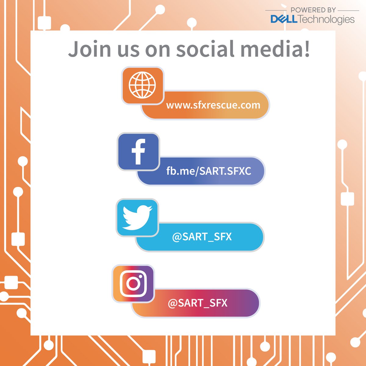 Be sure to check us out across all our social media platforms, so you don't miss out on anything!
