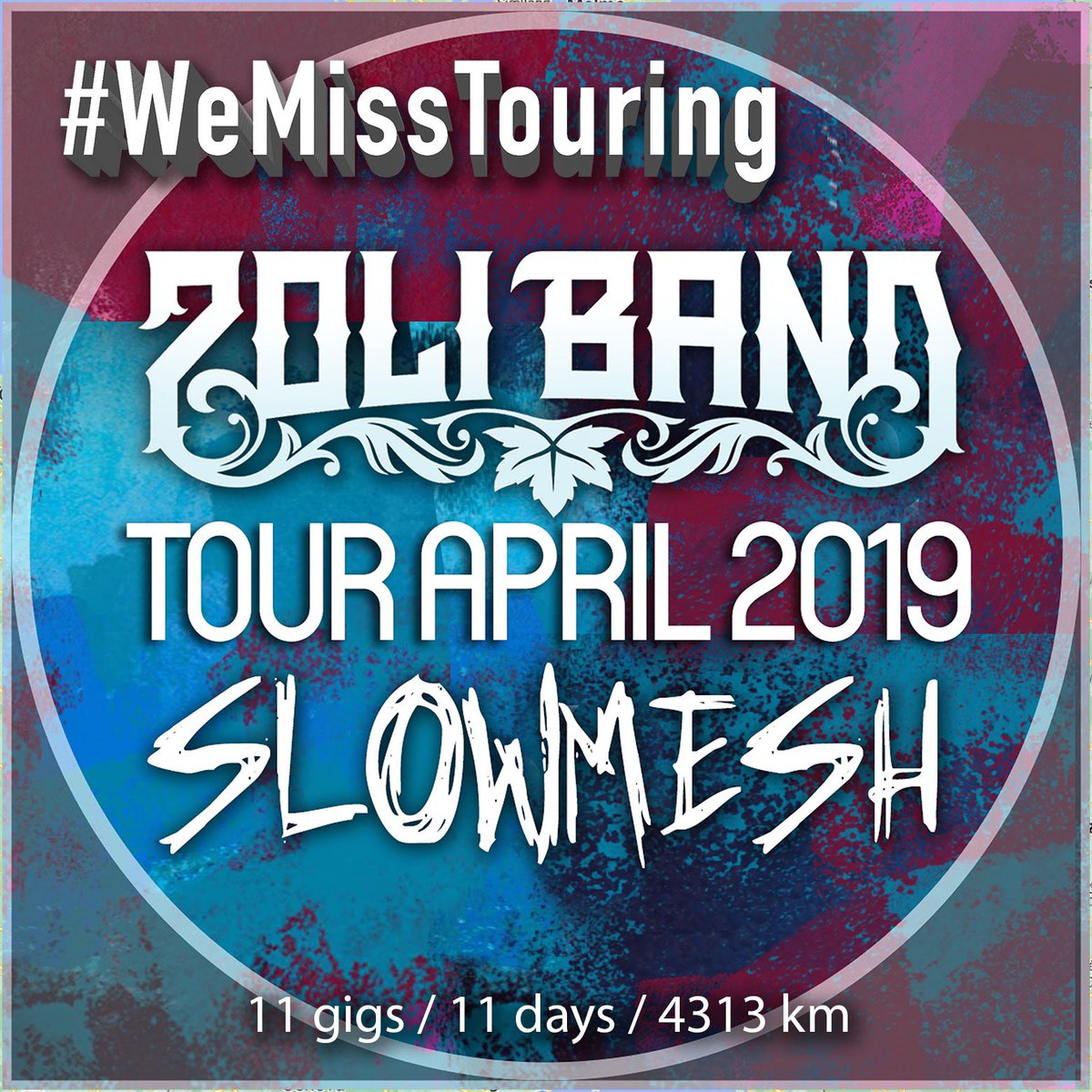slowmesh's tweet photo. We miss touring... it was so much fun...next LP needs another EU tour! Wha do you think? #slowmesh #wemisstouring #isolate #COVID19 #nustoner https://t.co/XOe1lSckUS