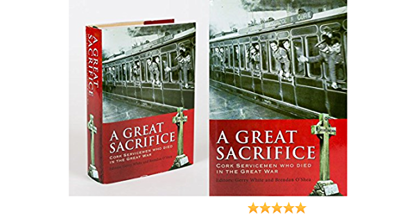 cork_wfa's tweet photo. FOR SALE:
A Great Sacrifice - Cork Servicemen who died in the Great War (hardback)
The last remaining copies. 
If you would like to purchase a copy, please contact Francis at:
0035386 6067316 https://t.co/hhKBybOda0