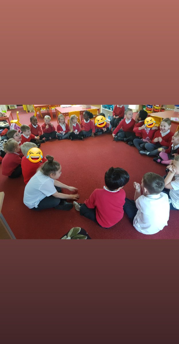 Allenton_Year1's tweet photo. Have a giggle! 🤣
The children in Ruby class loves today's well being activity, it made them all feel happy and smiley! #360advent @YoungMindsUK https://t.co/61eHy6q8Ti