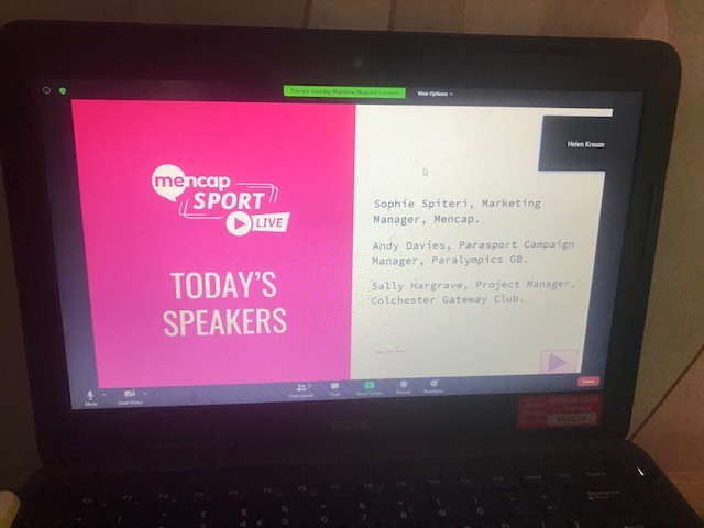 HippoRJ's tweet photo. Fantastic second session on Inclusive Comms and Storytelling for #MencapSportLive #Conference. Massive thanks to @Sophiespiteri1 @AndyJDavies @ColchesterGate1 @Parasportuk @mencap_charity We still have 3 sessions left - check them out 11-12 everyday: https://t.co/KzO69SUTrn https://t.co/U9pJB9Tip5