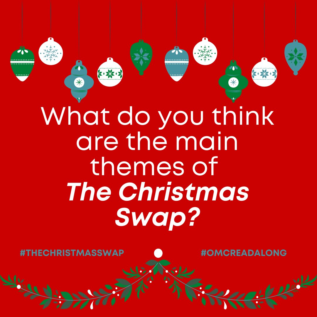0neMoreChapter_'s tweet photo. 🎄 BOOK CLUB QUESTION 🎄
To start off our Readalong of #TheChristmasSwap we have our classic question all about themes! What do you think are the main themes of this wonderful novel? (apart from Christmas obviously 😉) #OMCReadalong @sandybarkerauthor https://t.co/n8kkDHYIGk