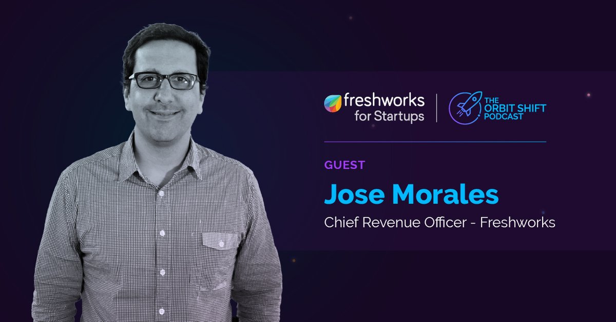 FreshworksInc's tweet photo. 🎧 “Your customer looks at your sales rep as a trusted advisor.” 🎧

In Episode 12 of The Orbit Shift Podcast, @therealjpk and our CRO Jose Morales explore the nuances of building a modern sales team.

https://t.co/ZkGt8JrTgb https://t.co/0AMC438C28