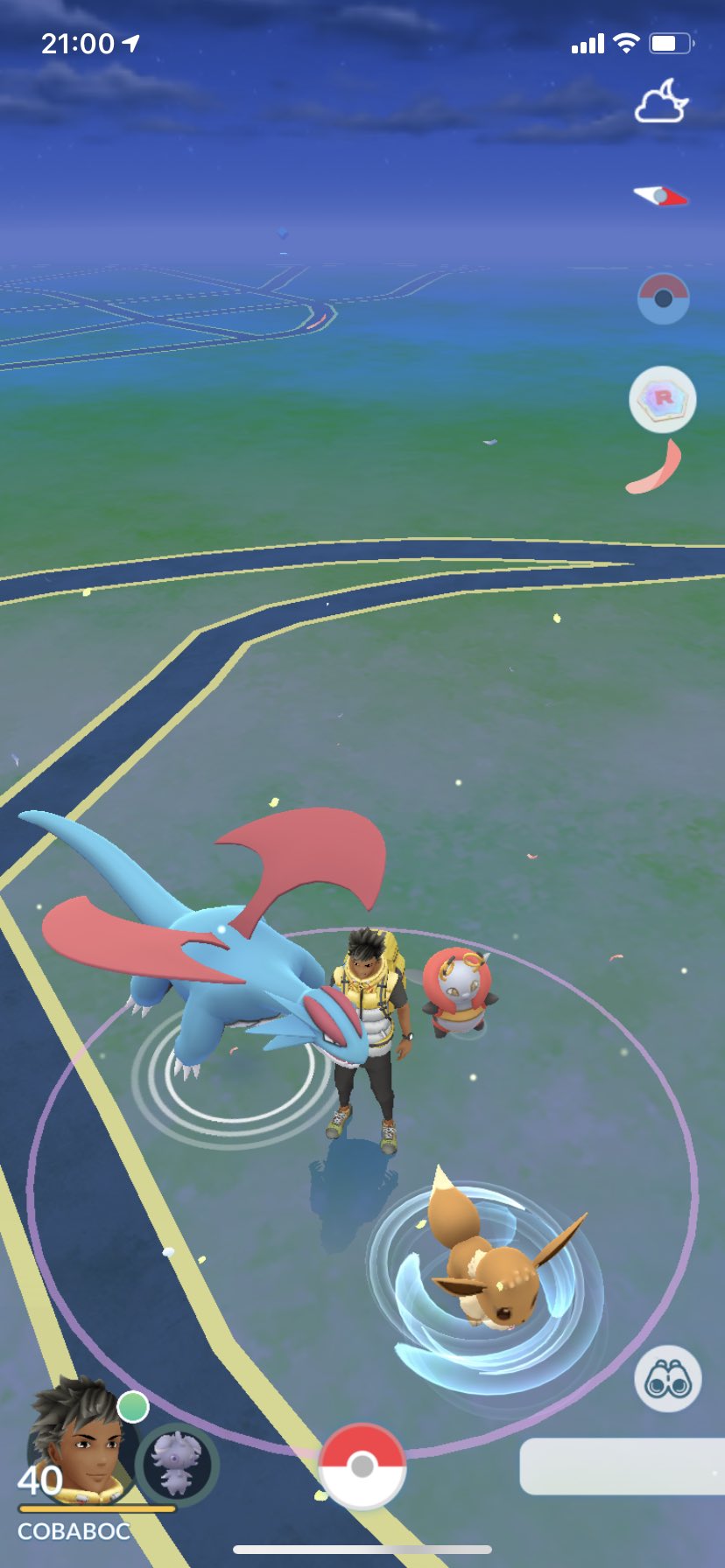 こば ポケモンgo松本市 野生ボーマンダでた T Co Vtzklpfgxt Twitter