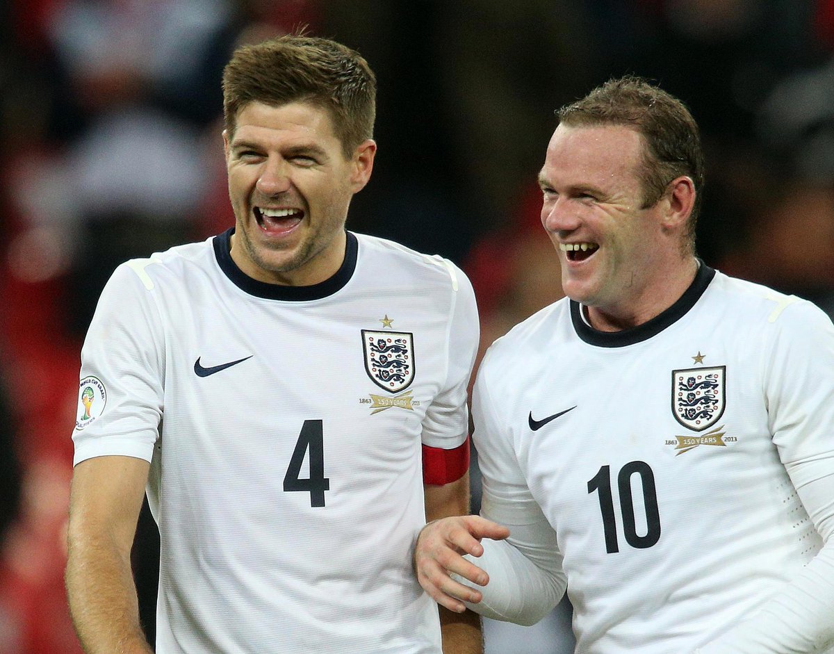 “I’d have to say Stevie [was the best England team-mate]. For me he’s an incredible player, an incredible leader. He helped me a lot during my early days with England.”