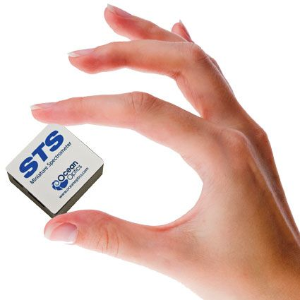 Just to give you an idea how insanely small the chiral spectrometer components are getting, here's a minature spectrometer released by Ocean Insight/Ocean Optics! We need a couple of these and some other optical components. (11/n)