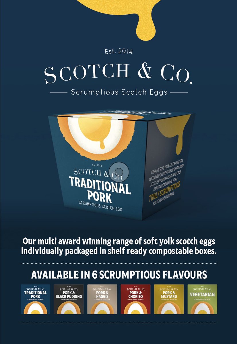 Still so proud this is a thing. Reported sightings of our boxed #scotcheggs arriving from all over the UK. If you spot one in the wild let us know, we’d love to find out where they’re nesting. #foodtogo #grabandgo #wholesale @scotfoodjames @scotfooddrink
