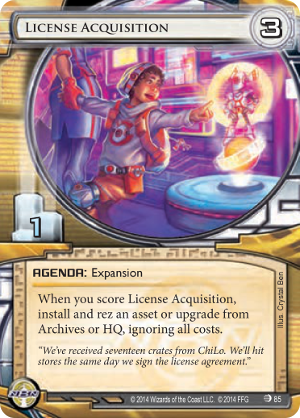 Corporations were still the enemy in this re-imagined Netrunner, but they were friendly, PR-softened entities that promised to make your life easier if you'd just sign on the dotted line. Naturally, they were all the more recognisable and frightening for it.