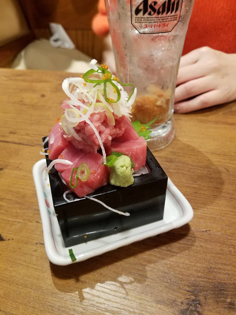 みちゃま Obasanちゃんねる 御徒町徳ちゃんで晩御飯 師走でテレワークで頭こんがらがる マグロうめえ おでん ネギバカ くじらのおばけ 徳ちゃん御徒町店 くじらのおばけ ネギバカ 梅干しサワー 御徒町 居酒屋 マグロ