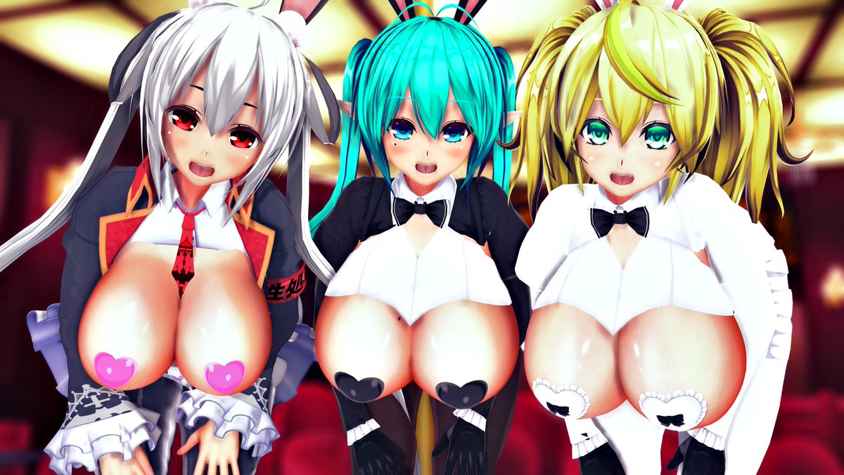 今日は #逆バニーの日 らしいです #COM3D2 