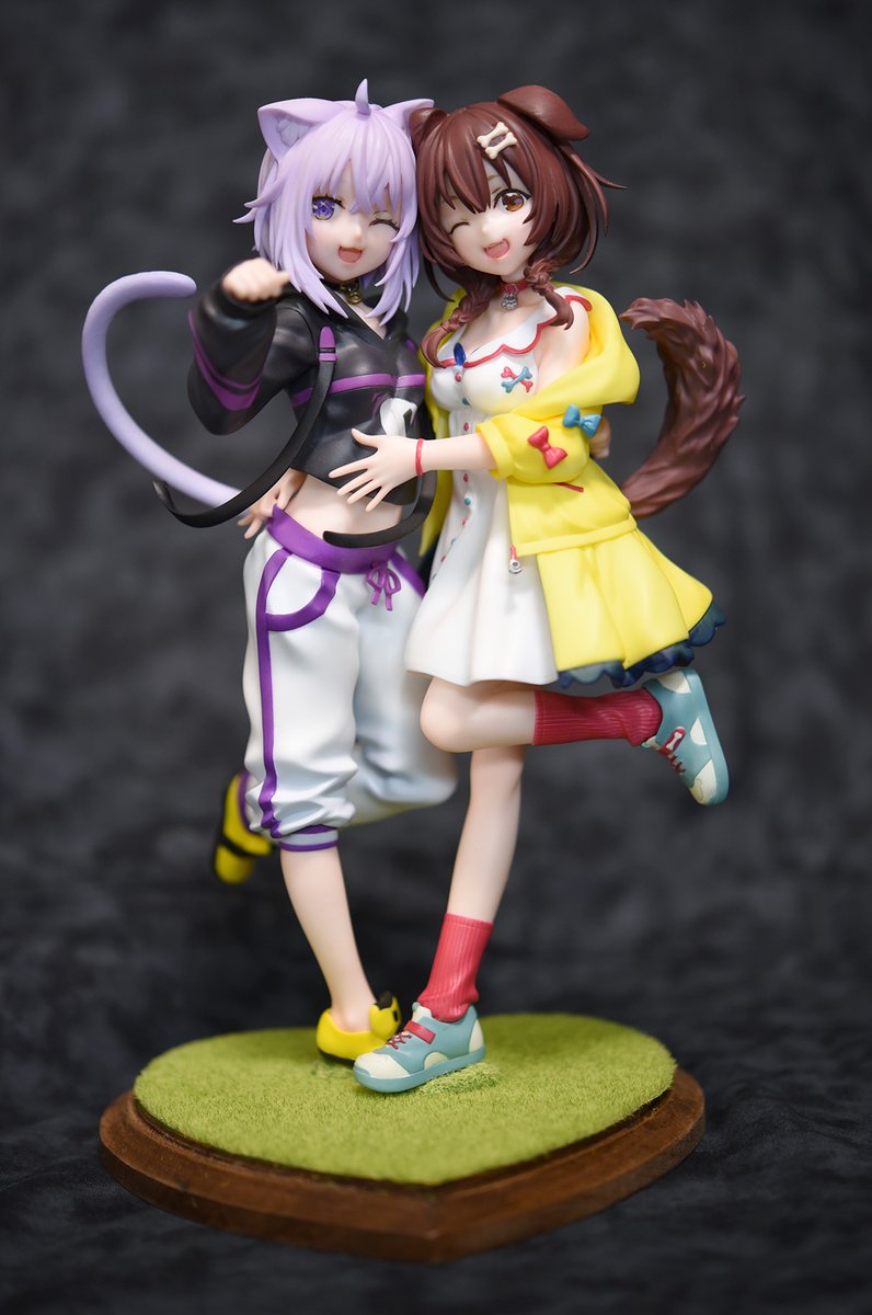 hololive　猫又おかゆ & 戌神ころね フィギュアセット　未開封品 hololive 猫又おかゆ & 戌神ころね フィギュアセット 未開封品