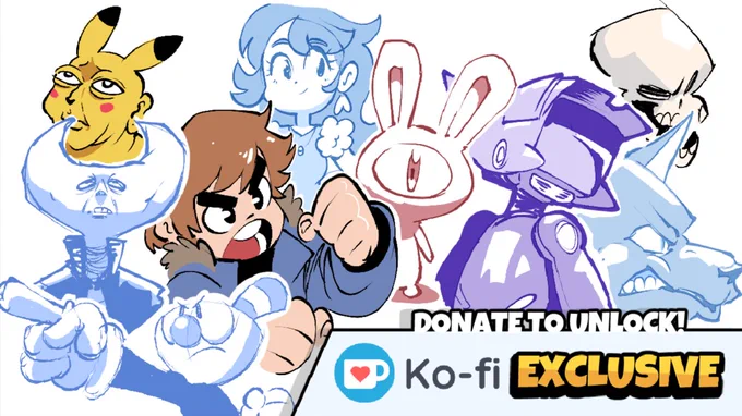 Have an idea for something you'd like me to draw? Become a monthly subscriber on my Ko-Fi to suggest what I draw next every Monday and Wednesday on Twitch! 