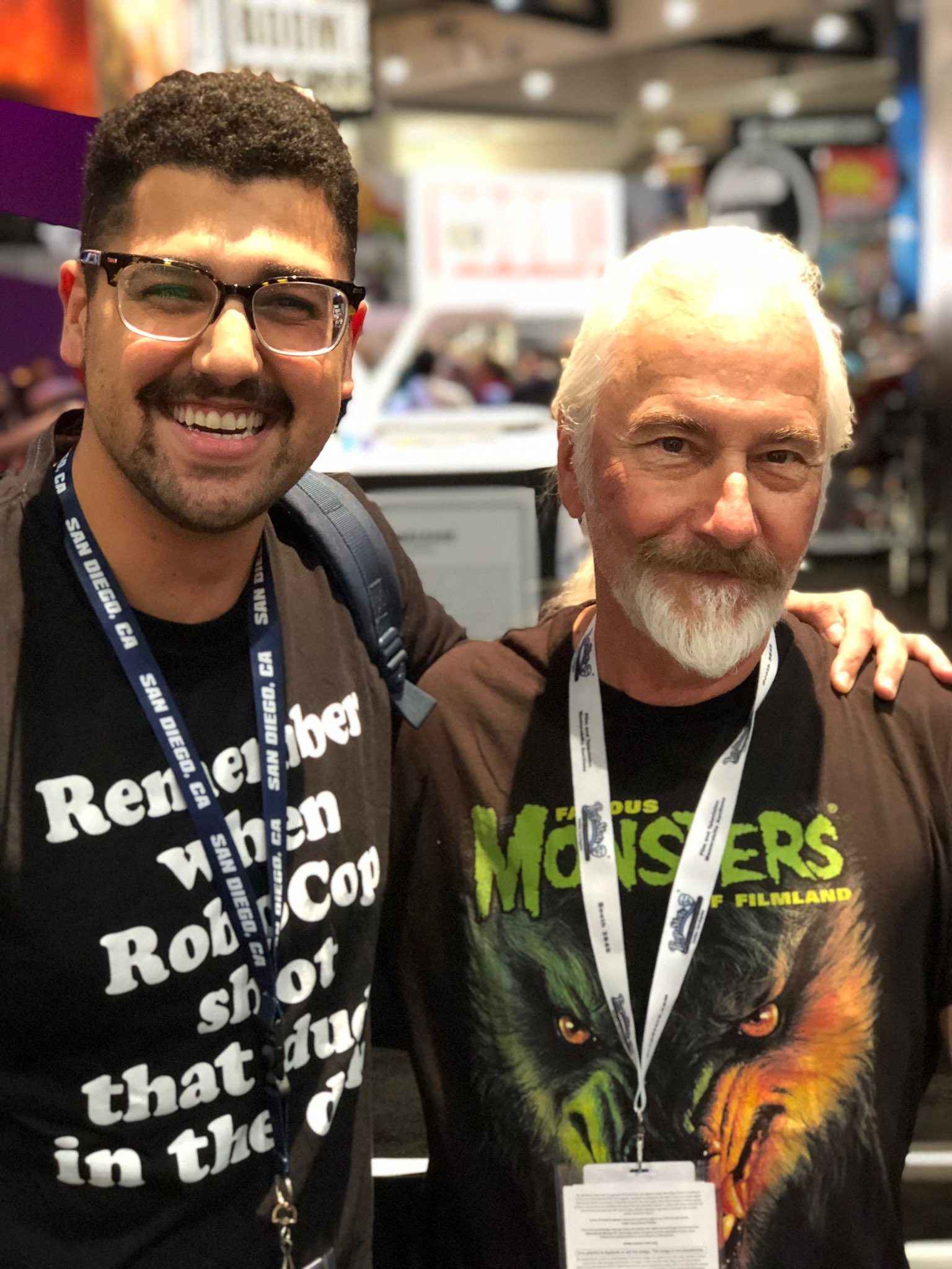 Happy birthday to Rick Baker. I love you, please come on the show. 