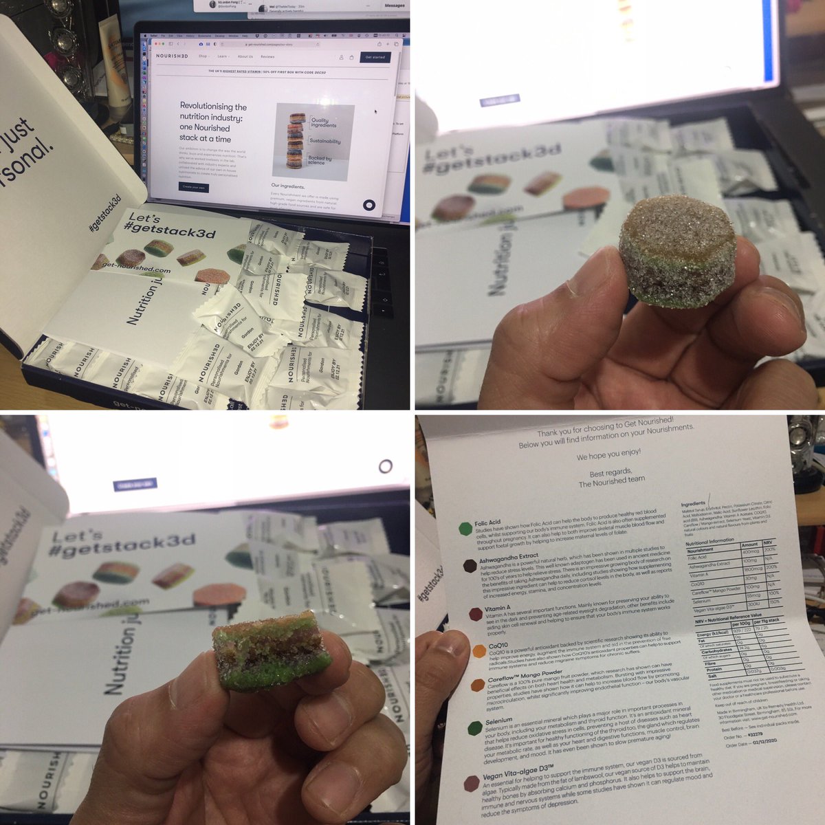 GordonFong's tweet photo. .@Penandspoon not sure if you have done an article on the vitamins market before but I’ve just ordered a years supply of these personalised 3D printed vitamin jellies from @get_nourished. I saw @MelissaSnover1 present a great story at @festivalofinnov last year. #getstack3d https://t.co/8UOhJLv8mC