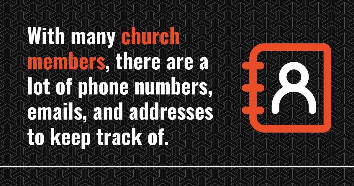 blackpulp's tweet image. With many #church members, there are a lot of phone numbers, #emails, and addresses to keep track of. People often can move or #update their information, so you have to find a way to stay updated as a church. bit.ly/3lY6gGC