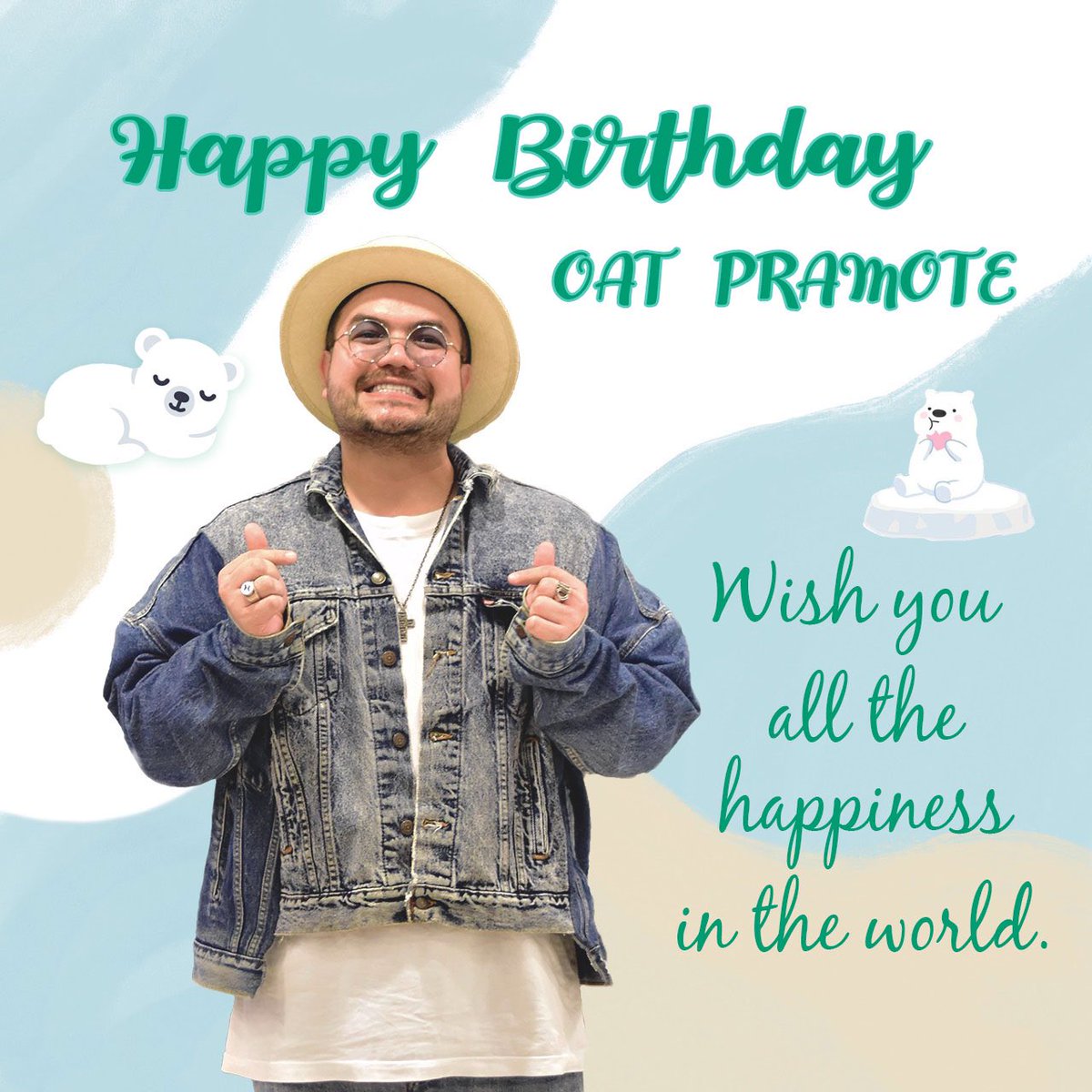 🎉🍰🥰😘
#OATsDAY
#HBDOATPRAMOTE
#AlwaysBesideOAT
#09DEC2020