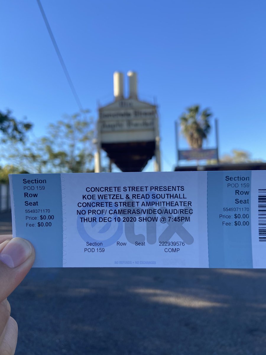 ConcreteStreet's tweet photo. 𝘾𝙊𝙉𝙏𝙀𝙎𝙏 🥃 We have your chance to win a reserved pod (6 people) for @KoeWetzel’s &amp; @ReadSouthall’s show this Thursday w/ special guest @Austin_Meade! 

Here’s how to enter ↓

☆ RT this tweet
⁠
Must be following to win! // Contest ends Wednesday afternoon https://t.co/Yyxtp31f10