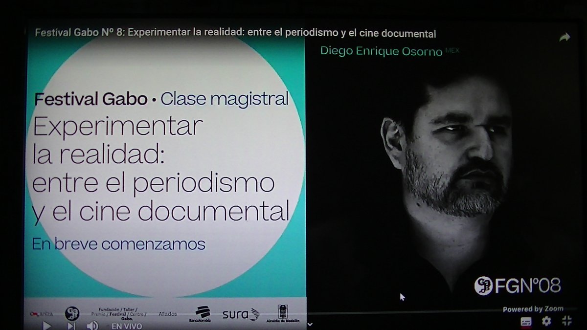 MigueBaz's tweet photo. @FestivalGabo #FestivalGabo https://t.co/L9uOUZvWhL #SiguenLasHistorias #documental #cine #comunicacion   
'Experimentar la realidad: entre el periodismo y el cine documental' https://t.co/3opm644YOa https://t.co/X9N0bH4BYX