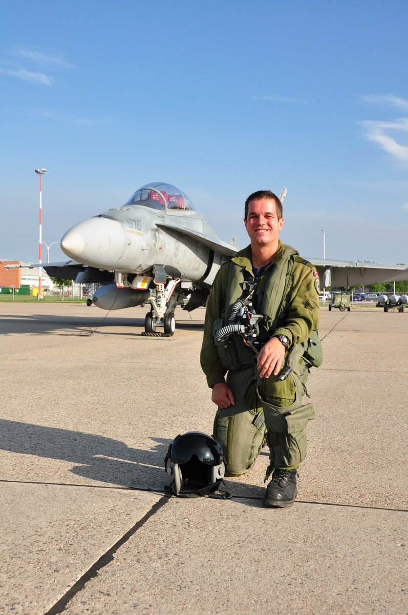 CF18Demo's tweet photo. Meet your 2021 CF-18 Demo pilot, Captain Daniel “Delouse” Deluce! You can catch Delouse and the team this summer at an airshow near you 😎 #demopilot #cf18demo #rcaf #airshow https://t.co/rEHFNkMnWo