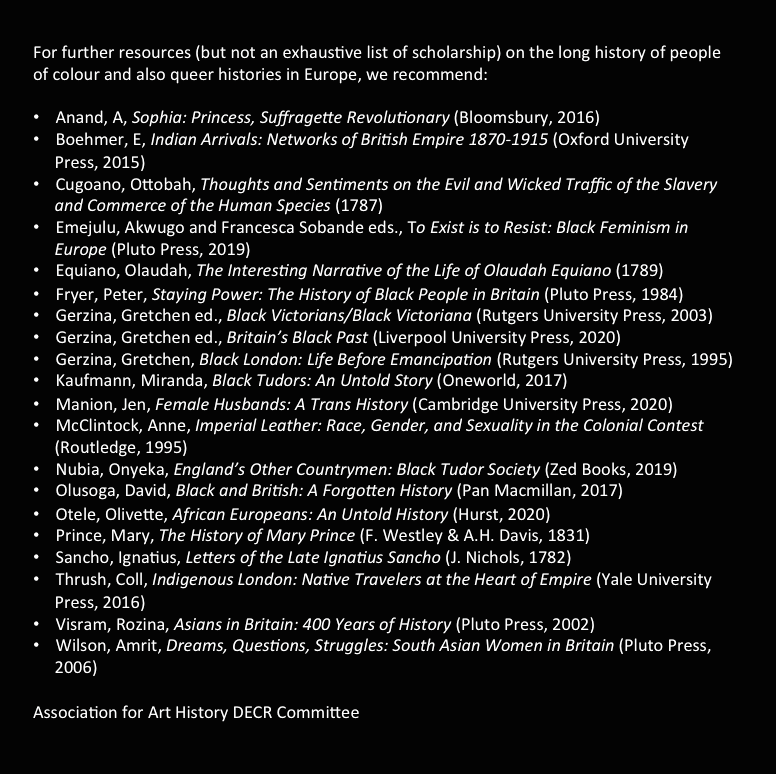 We disagree with the implication that Europe’s past was solely white, straight and cisgendered in the late-nineteenth- and early-twentieth centuries (see scholarship below). 4/8