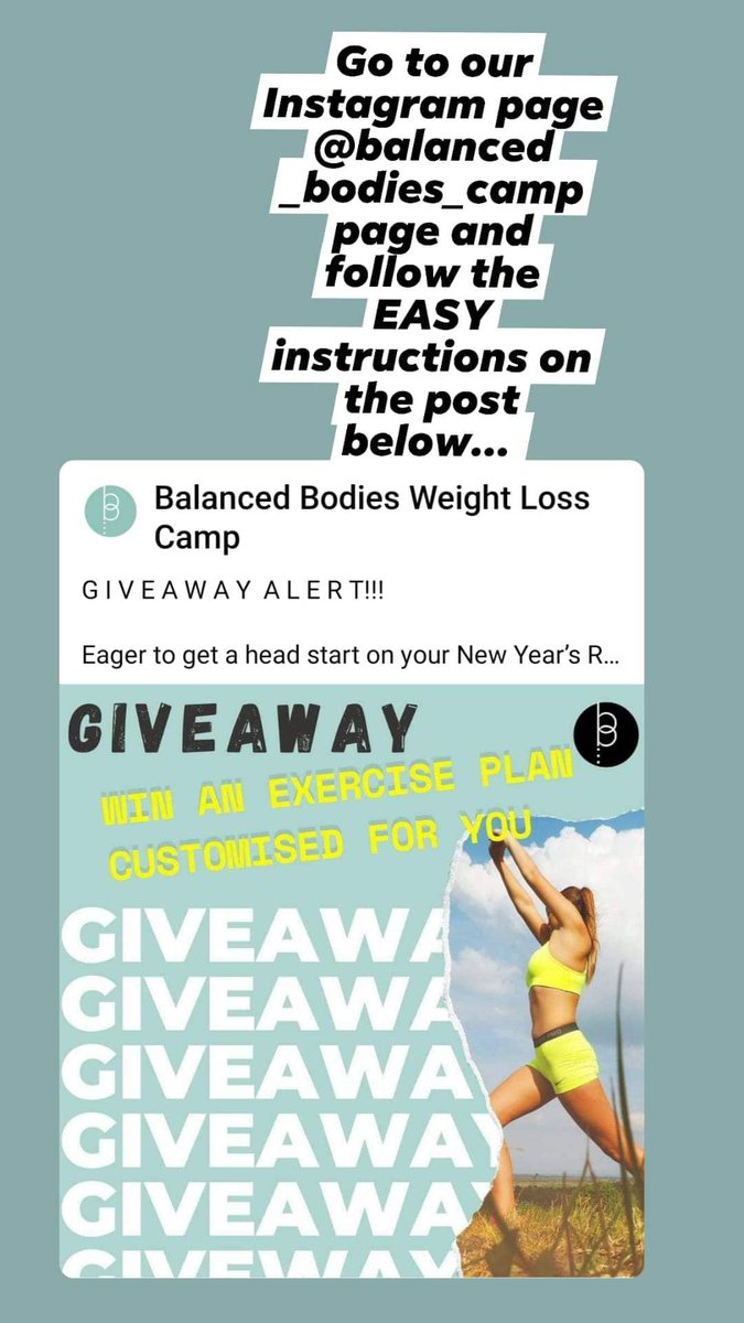 No strings attached excellent giveaway! A tailor made HOME Health Plan, includes: 4 home workouts and full dietary analysis. 

Handy come January the 1st! 

#12DaysofGiveaways
#giveaway #Christmas2020 #HealthyLiving #fitness