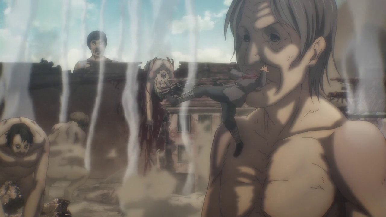 内田 בטוויטר 進撃の巨人 60話 マーレのエルディア人ひでー扱いだ てか マーレ人の先祖はどうやって巨人を制圧したんだろ 戦力が圧倒的すぎる Shingeki