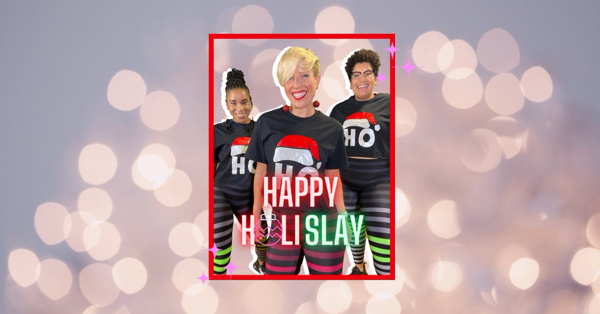 ✨ YOU'RE INVITED to holiSLAY✨ - a very merry virtual WERQout! 

Want in? Here are the deets:
🗓 When: Saturday, December 12 
🕐 Time: 11 a.m.- 12 p.m. CST
🏠 Where: Your house, via a Livestream link! 
💰 Cost: $15

Don't miss out! Click here to register: ow.ly/Pw9z50CG0qp
