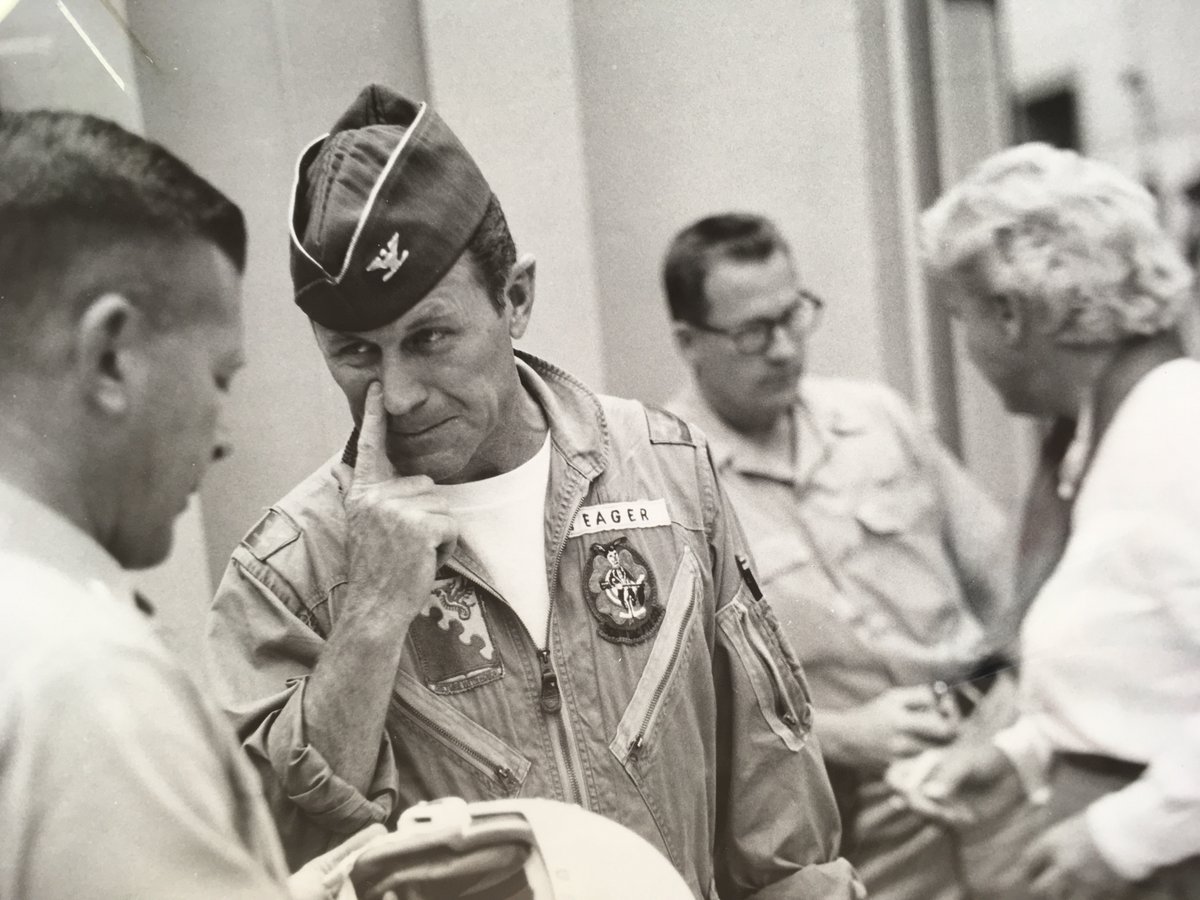 I was very sad to hear about Chuck Yeager's passing last night. Though at 97, no one can say he didn't live a full life! So I thought it'd be fun to share some less common pics in a thread today...