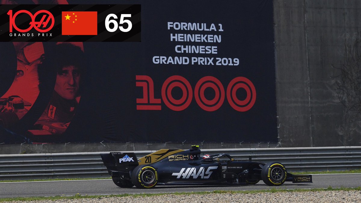 Getting a little too close for comfort in Spain, but still bagging that double Top  And remembering an F1 legend in Monaco  #HaasF1  #Haas100