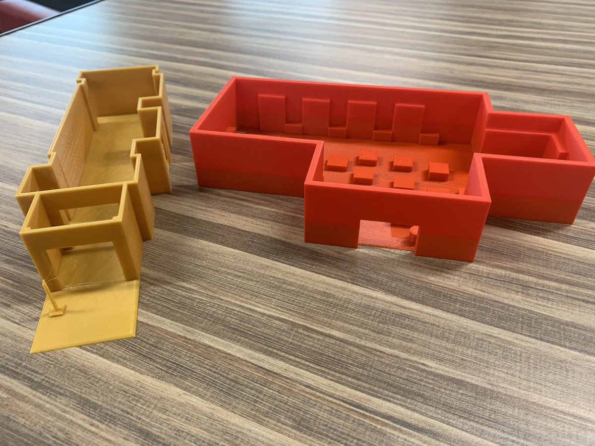 PirateInnovate's tweet photo. Talk about a relevant topic! Mr. Reed’s Biomedical Innovation Ss are developing COVID related solutions to different areas @PewaukeeHS. They used CAD software to develop 3D models of different rooms in the building to present their solutions!
#createthefuture #createthesolution https://t.co/TY5hawOhLM