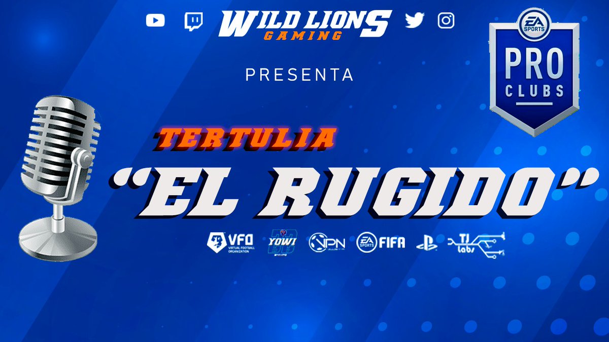 🚨 YA ESTÁ AQUÍ 🚨

Presentamos "El Rugido" nuestra tertulia de Twitch para comentar y charlar sobre aspectos del juego y las competiciones.

Próximo Viernes a las 23:10 primera edición. Hablaremos sobre el juego y el próximo mercado de fichajes 

Para participar ---> MD (Max. 5)