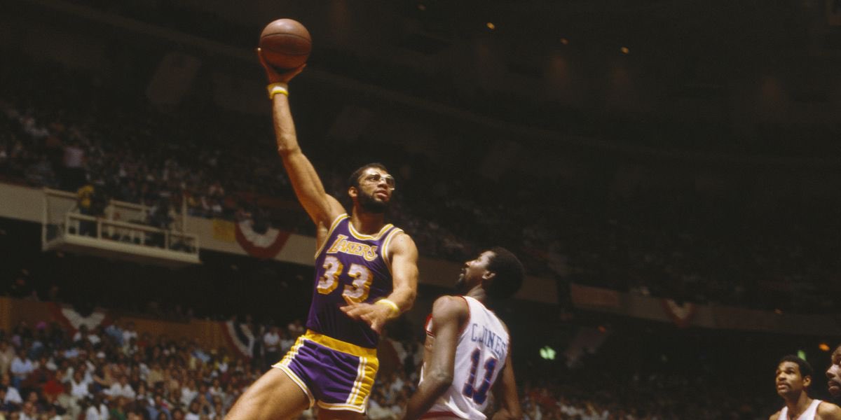 38: Kareem Abdul Jabbar (85-86)RS: PPG: 23.4APG: 3.5RPG: 6.1SPG: 0.8BPG: 1.656/0/77 splits PS:PPG: 25.9APG: 3.5RPG: 5.9SPG: 1.1BPG: 1.756/0/79 splits