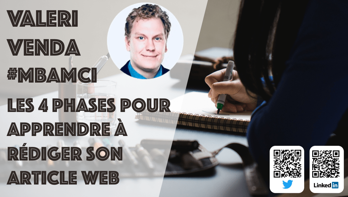 Vous ne savez pas par quoi commencer pour écrire votre article de blog ?
N’hésitez plus et allez voir les « 4 Phases pour Apprendre à Rédiger son Article Web » ! 🚀 #MBAMCI <a href="/alexandre3h33/">Alexandre Stopnicki</a> @PaulSonilhac <a href="/louisduroulle/">Louis Duroulle</a> <a href="/neubauten/">Yann Lemort</a> 
buff.ly/2K44kiA