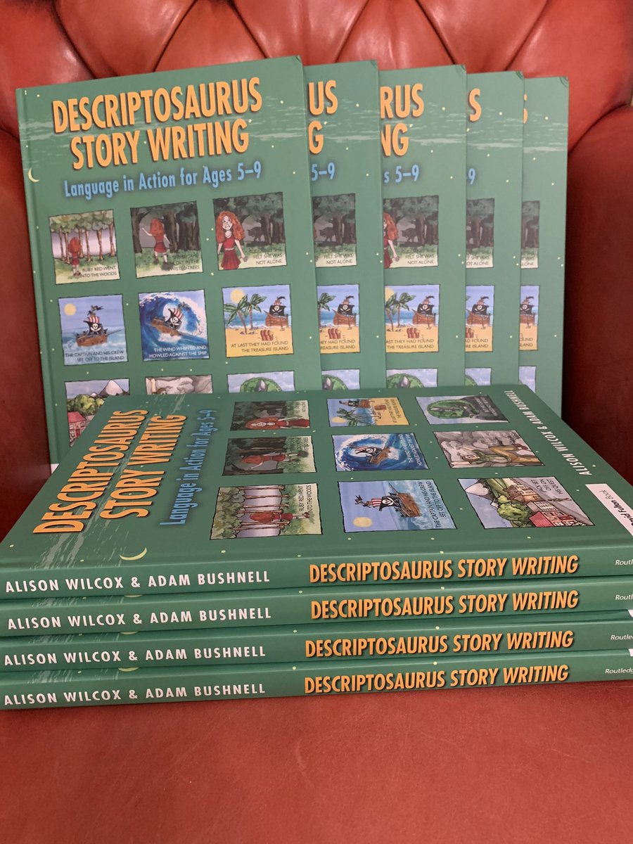 authoradam's tweet photo. I’m delighted to have received our new book in the post today! @descriptosauru1 and I had such fun creating this resource.
Get your FREE 12 step guide on how to use this book here ... https://t.co/NSGgQL7Qdp
#descriptosaurus
@RoutledgeEd @redgierob @VocabularyNinja @PaulGarvey4 https://t.co/fKIghSk4Ll