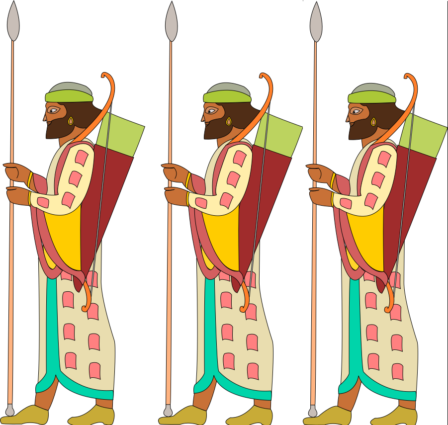 DylanRud98's tweet photo. New skill to try out in 2021... so here's some Achaemenid Warriors c. 550-330 BCE https://t.co/CV1suDtUpX