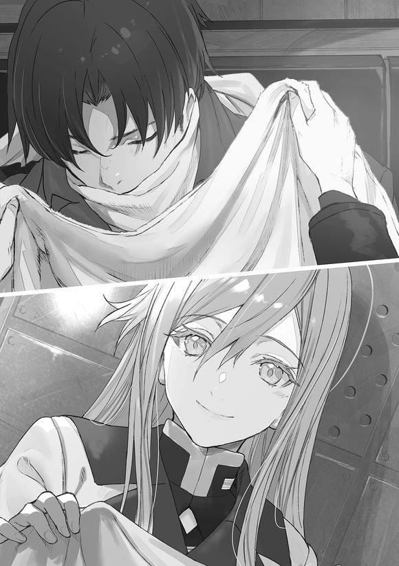 Me: Goes bonkers with enemies-to-lovers, we-share-secrets-together-until-death, height differences in OTPsAsato Asato and Shirabii: Here ya go  #シンレナ  #エイティシックス