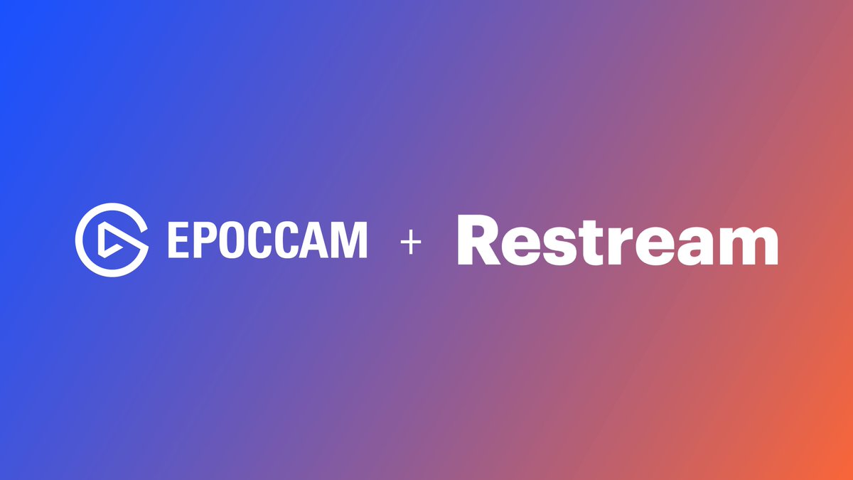 elgato's tweet photo. We're giving away 10 codes to EpocCam Pro and Restream! 🎉

📜 To enter:
✅ RT + Follow @Restreamio and @elgato

Winners chosen Dec. 11th!

Learn more: https://t.co/gGa6O9fYrU https://t.co/XL5fy5cdqo