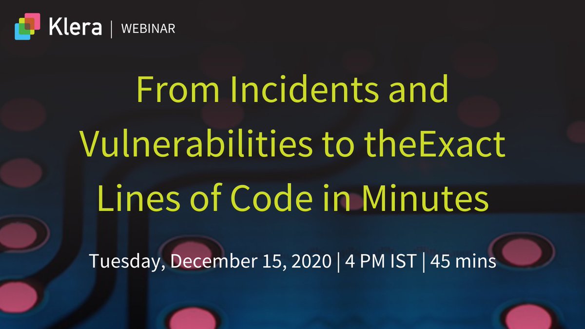 Klera_io's tweet photo. Haven't registered for our upcoming #webinar? Don't worry there's still time! Register now to explore the what, why, and how of #DevOpsTraceability! https://t.co/oKvoQNNMfz #DevOps #Traceability #Automation #DevelopmentLifeCycle https://t.co/CJaI3Mw1HI