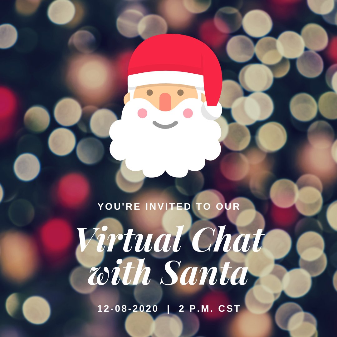 T minus 2 hours until #Santa arrives, 2 p.m. CST! 
🔗The link will be live here: ow.ly/Lxbk50CDrWO

Can't make it? We'll record and post afterwards. #edtechchat #elemchat #edu