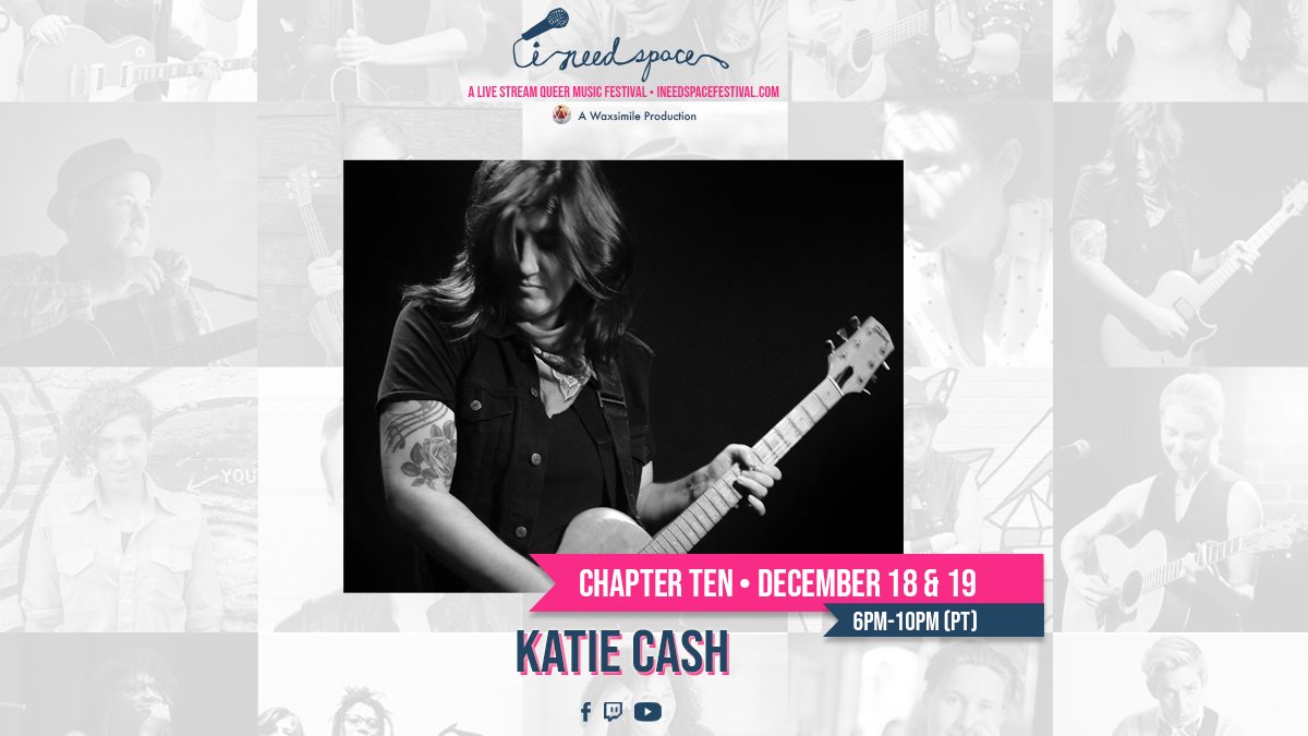 INeedSpaceFest's tweet photo. Chapter 10: THE REUNION. Twenty of our artists SURPRISE COVERING each other. It's gonna get wild.
FEATURING: Katie Cash
Come celebrate #queermusicians, our vast, beautiful community, and the golden lining we have wrought of this year.
+
All sets #ASLinterpreted.+ https://t.co/Zs4Mr3ec8p