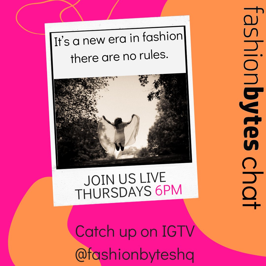 Chatting all things fashion #2020 with the fab Jane Kellock Thurs 6pm on Instagram #letschat #joinus 

#fashion #style #trends #branding #highstreet #marketing #agency #influence #fashiontalk #community #network #tribe #creatives #entrepreneur #fashiontalk #fashionbyteschat