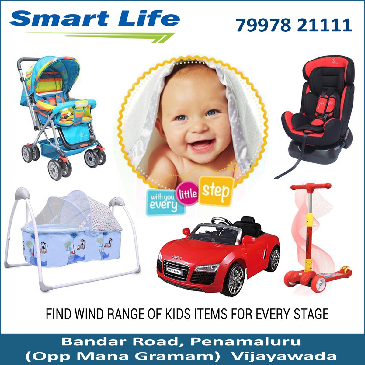 smartlifefitnes's tweet photo. #Baby Strollers &amp; Prams Offers &amp; Deals - Get Free Gifts Hurry...! SMART LIFE IN VIJAYAWADA. https://t.co/7C00IBBKiP