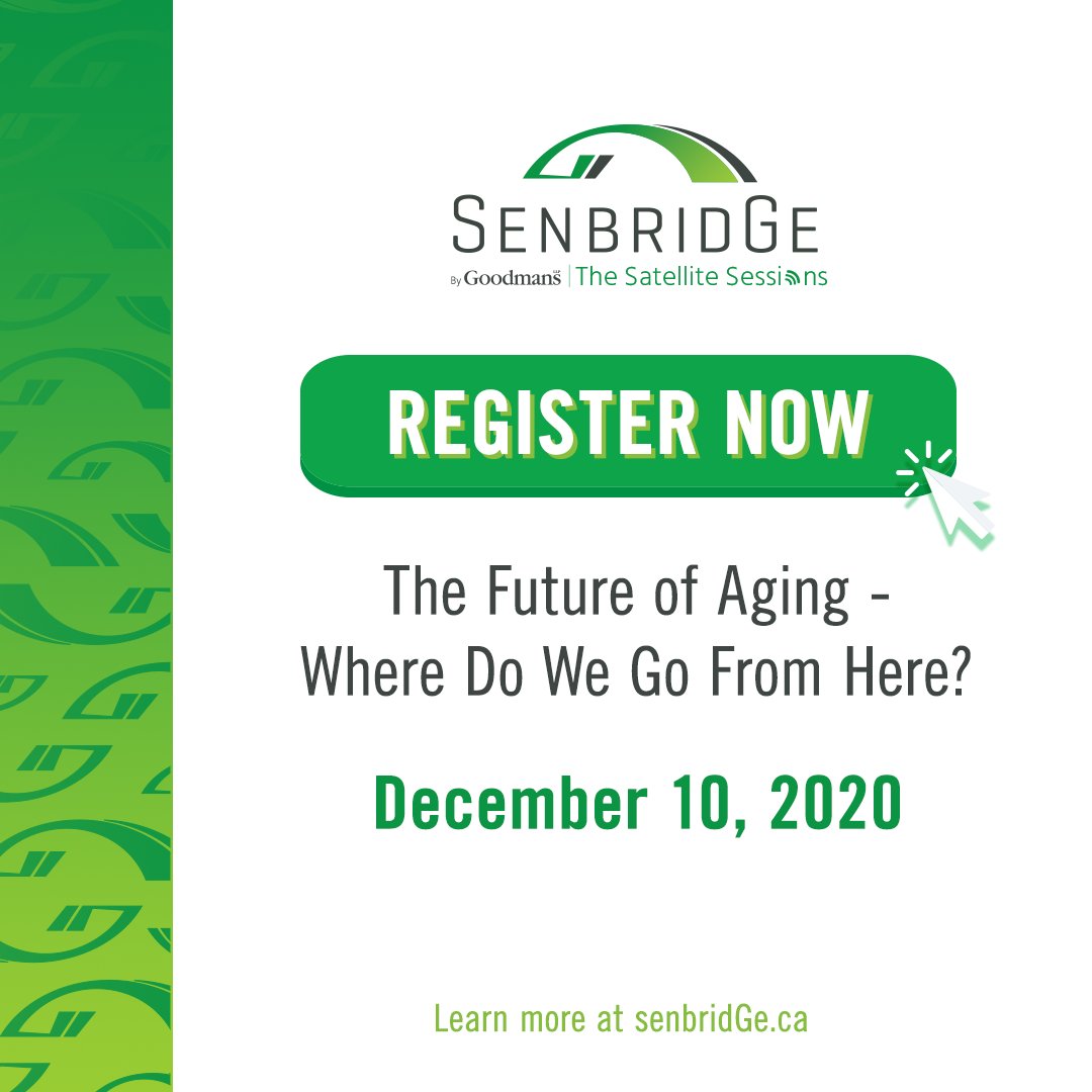 _SenbridGe's tweet photo. Last chance to register for this week's session with Dr. @ZaynaKhayat: The Future of Aging - Where Do We Go From Here? Registration closes today, so be sure to secure your spot now! https://t.co/rivryfJ6Xk

#SenbridGeSatelliteSessions #SenbridGebyGoodmans #SenbridGe #onlineevent https://t.co/QBZwJTZjHk