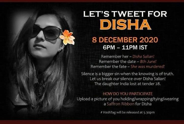 ianuragbisht's tweet photo. Its been 6 months since disha left us 
#Justice4DishaAndSSR https://t.co/HyFGgaMlU5