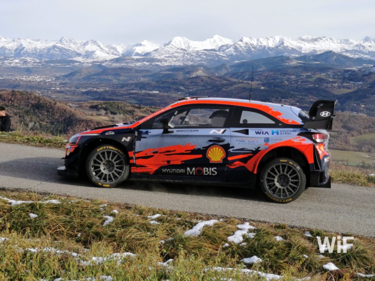 @OttTanak & @MartinJarveoja testing ahead of Rallye Monte Carlo 🇮🇩 #wrc #montecarlo #pirelli