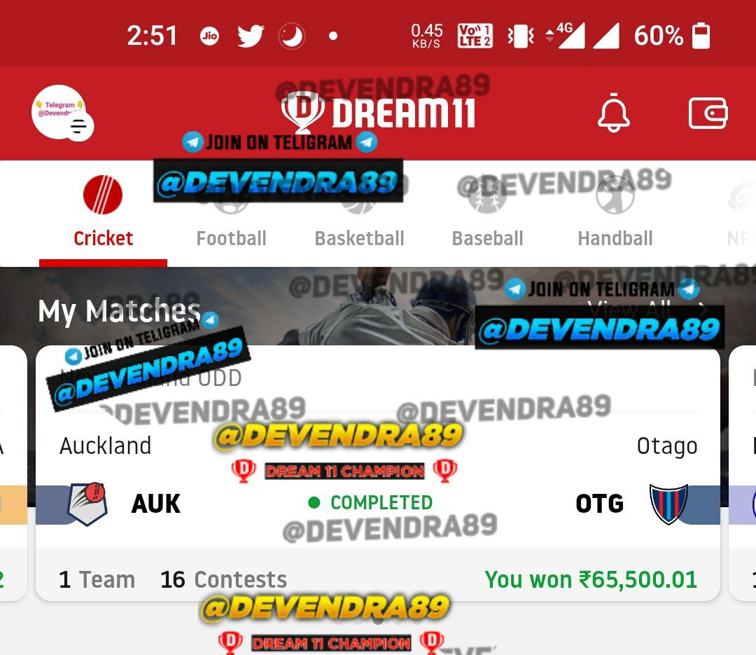 Devendra89Yadav's tweet photo. Huge Winning ✅ in #Dream11 @Dream11

😘🥰 #Fantasy #football #Cricket #AUSvsIND
#NZvWI #FantasyCricket #Dream11

Join my telegram 👇 Group ❤️👇👇
Today my winnings 🥳👇
https://t.co/JL617J1ue8
If Link not work than search on telegram 👉👉 Devendra89 and join my group https://t.co/mlIHZYWdf6
