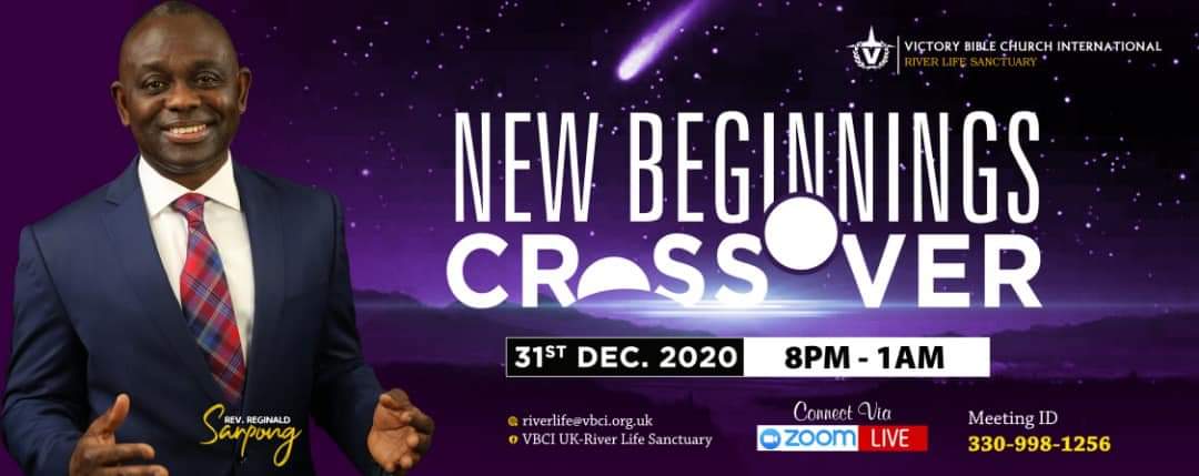 VBCIRiverLife's tweet photo. Join us and let’s crossover into our our NEW BEGINNINGS on 31st December from 8pm. #vbciRLS #onlinechurch #NYE #crossover https://t.co/HvfM0KEMhk